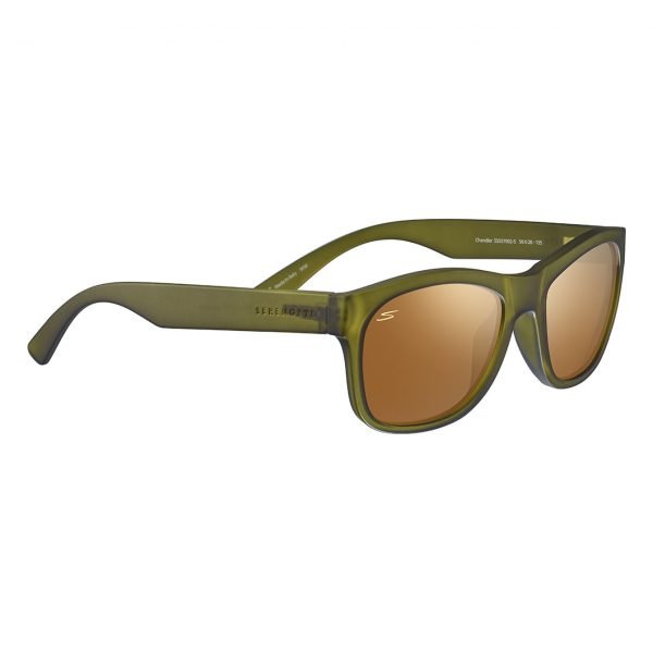 Chandler SS557002 Rubberised Khaki Saturn Drivers Gold