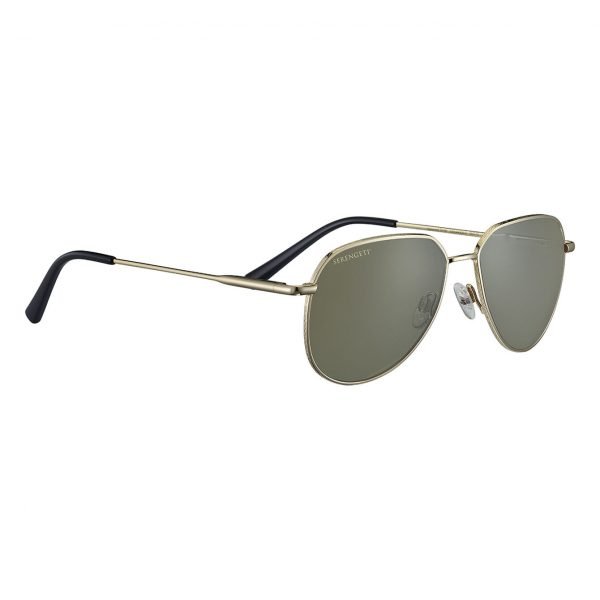 Haywood Small SS544005 Shiny Light Gold 555nm Non Polarized