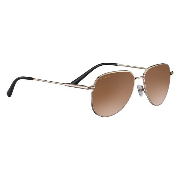 Haywood Small SS544006 Shiny Rose Gold Drivers Gradient Non Polarized