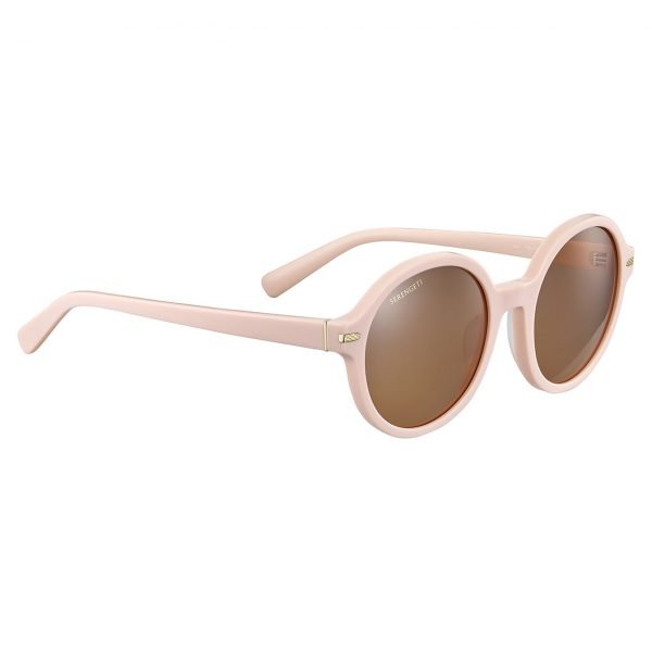 Joan SS577006 Shiny Crystal Nude Drivers Non Polarized