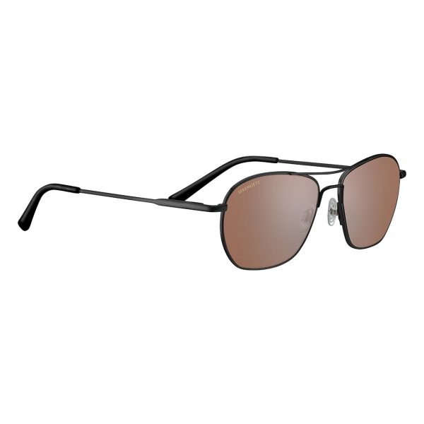 Lunger SS545004 Matte Black Drivers Non Polarized